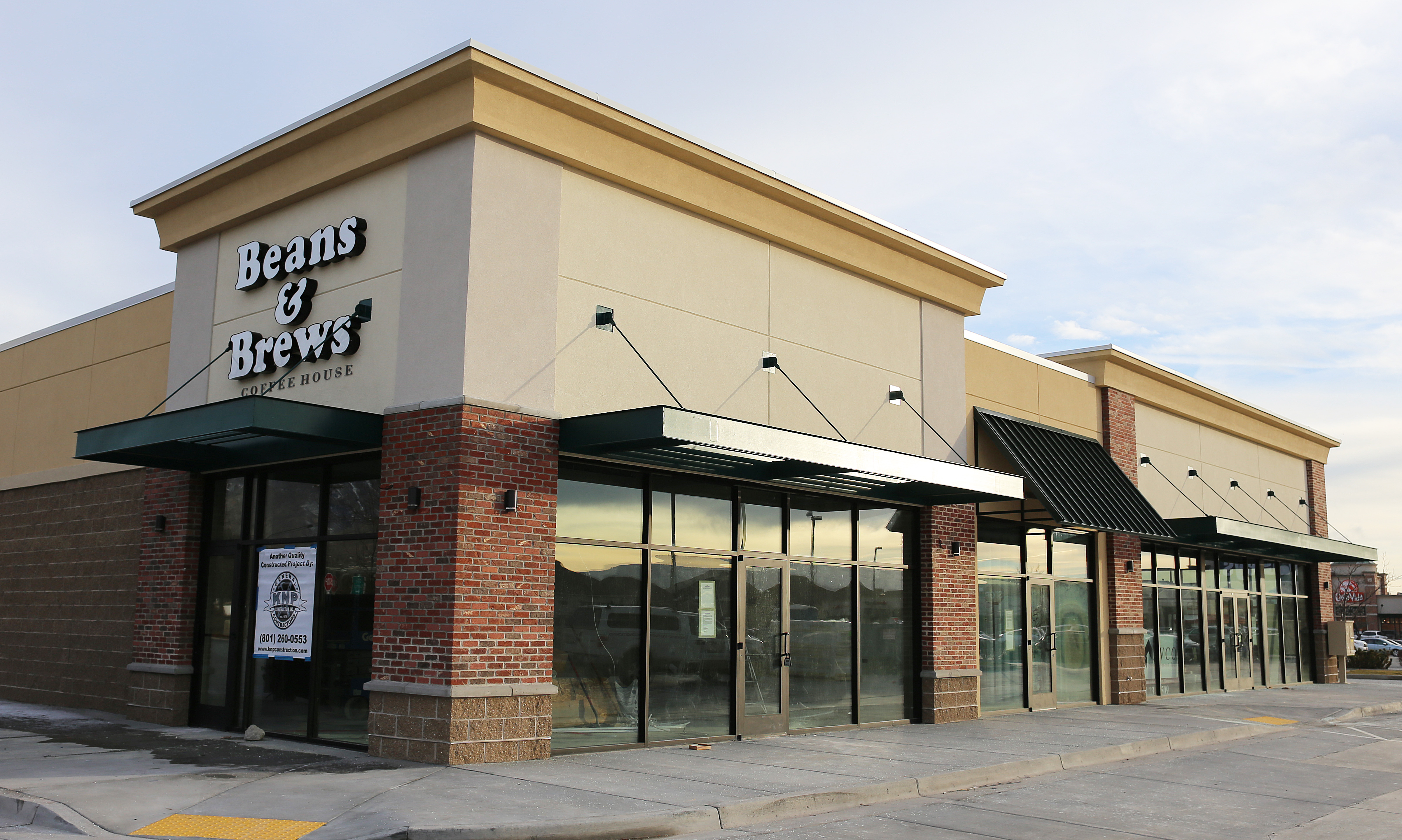 Pleasant Grove Shops storefront project